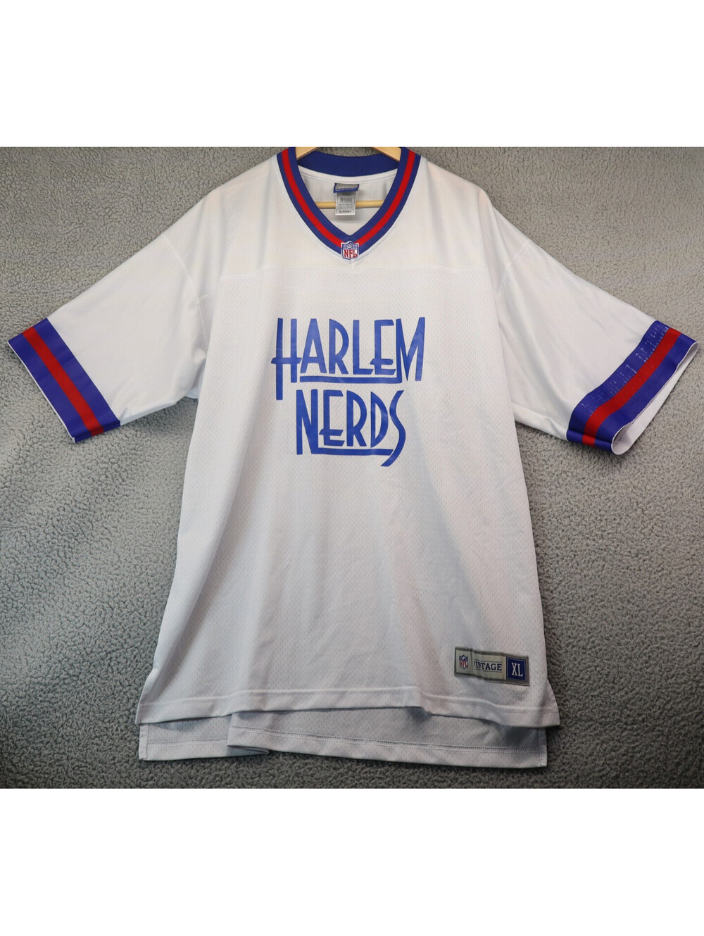 Harlem Nerds Jersey NFL Vintage XL Football #1 Mojo Cause